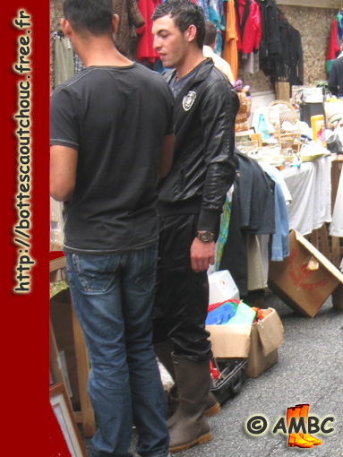 Nice young guy wearing Anjou boots, 2010.