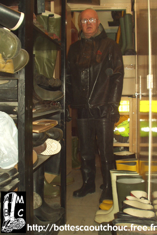 By Pascal's House of the Rubber Boot, France.