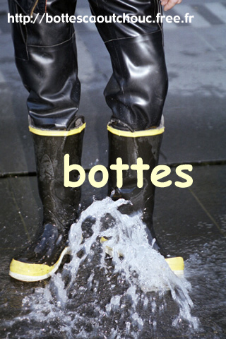 Firemen boots in Lyon