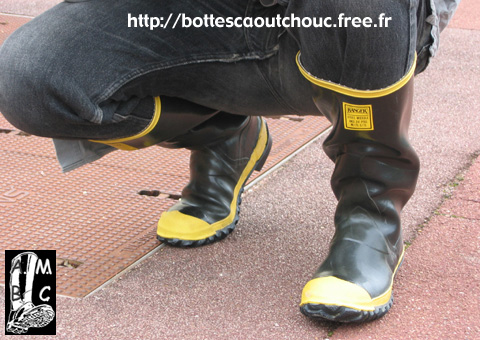 American Ranger rubber boots.