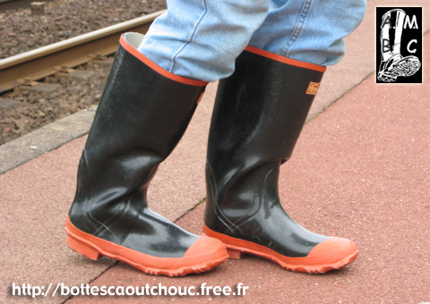 American Boss rubber boots.  AMBC
