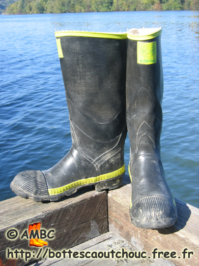 Canadian Safety rubber boots (Safe-T-Boot), 2006.