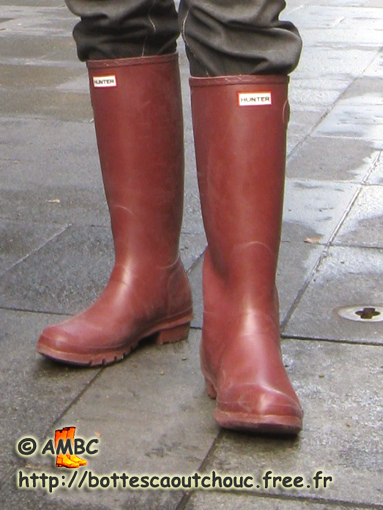 Merlot Hunter wellies © A.M.B.C. 2011 / P. Bourcier, MAISON DE LA BOTTE EN CAOUTCHOUC