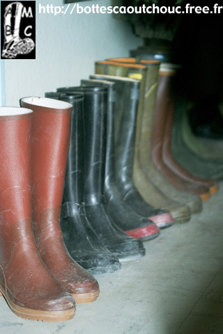 French rubber boots -28-