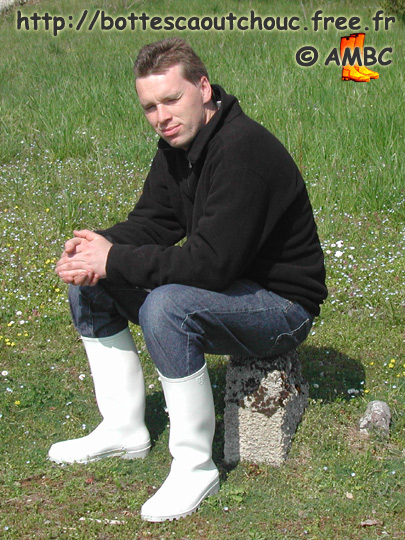 Christophe, "White wellieman", 2005.