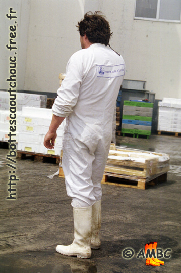 Fish wholesaler, France, 2004.
