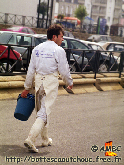 Fish wholesaler, La Turballe, 2004.