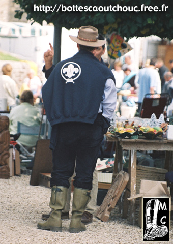 Boot sales in Chailly, France, 2005.