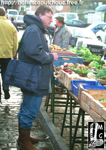 In a market in Picardy.