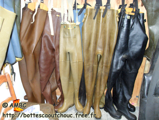 David collection of waders. Gummistiefel, bottes caoutchouc, 2010.
