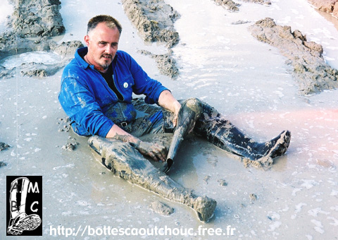 Pascal in the mud, 2003.