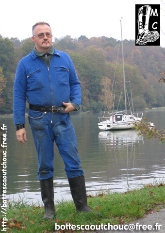 Pascal at the Seine river, 2004.
