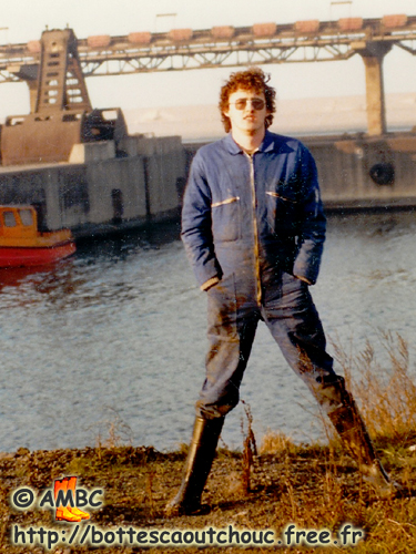 At Dunkirk port, 1990.