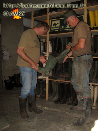 Jean-Pierre & Pascal at the House, France, 2007.