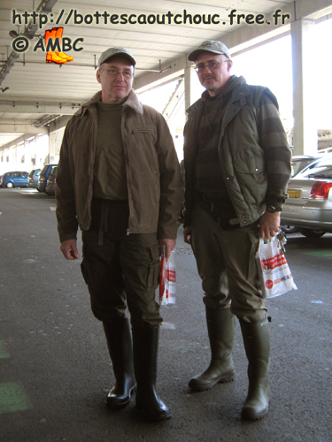 Roger & Pascal : shopping, France 2008.