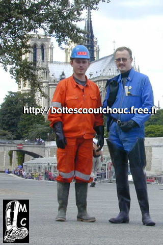 Laurent & Pascal, near Notre Dame de Paris