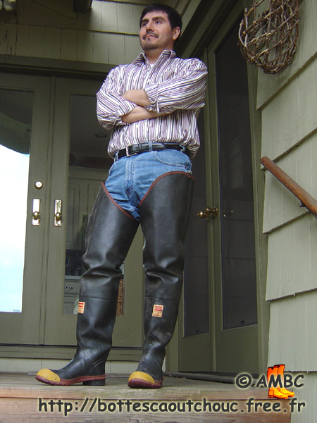 Wearing waders on the staircases, 2004;