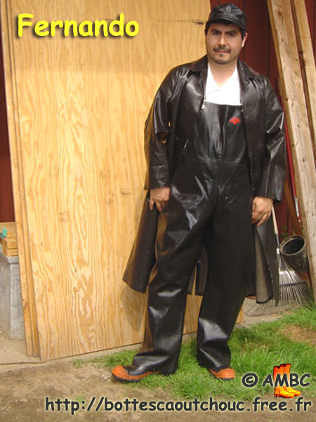 Wearing Black Diamond raingear, 2005.