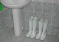 Baudou PVC  blanches