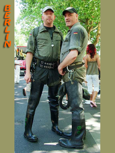 2 mates in Bekina waders,  2006.