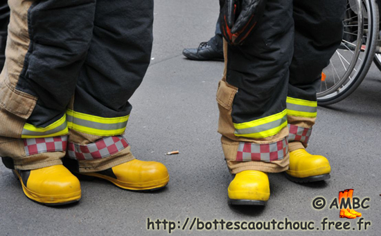 Firefighter gumboots, Berlin, Sept. 2010.