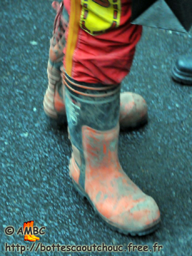 Working gumboots, Berlin, Sept. 2010.