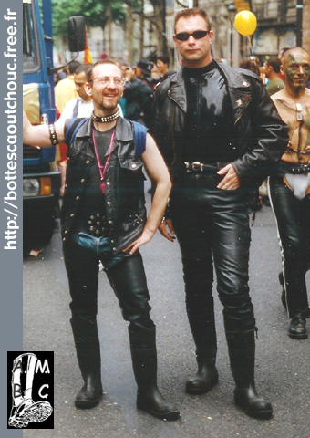 Leather, rubber and boots