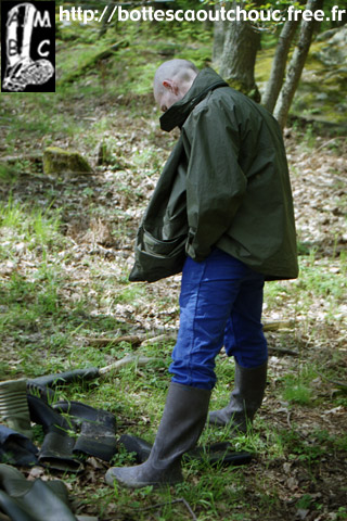 Jeff in the forest.