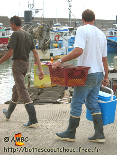 French Fishermen in Bourcefranc, France, 2003.