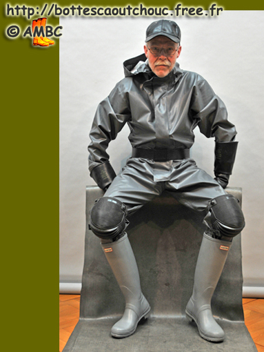 Hunter Silver Man; Gummistiefel, gumboots, rubber laarzen, botas de hule, 2010.
