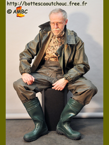 Michael, rubber & PVC. Gummistiefel, gumboots, rubber laarzen, botas de hule, 2010.