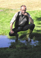 Michael en bottes Superga