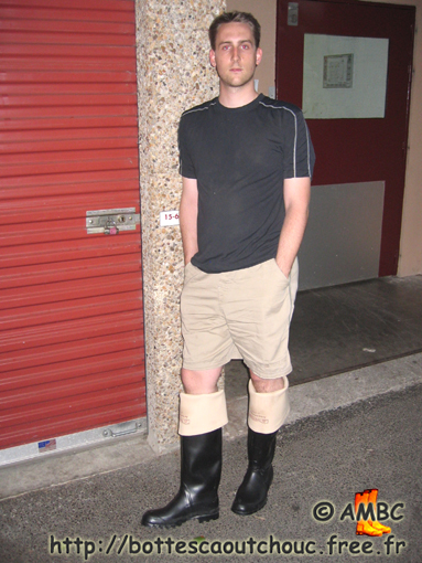 Alexandre was helpful... Before The House of the Rubber Boot, France, 2005.