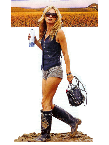 Kate MOSS, UK, Feb. 2006.