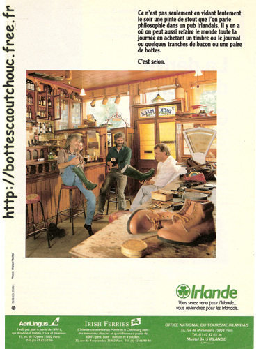 NATIONAL IRISH TOURISM OFFICE, FRANCE, APRIL 1994.