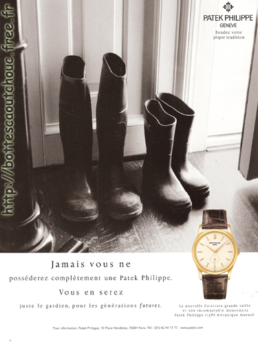 PATEK PHILIPPE, SWITZERLAND, OCT. 2004.