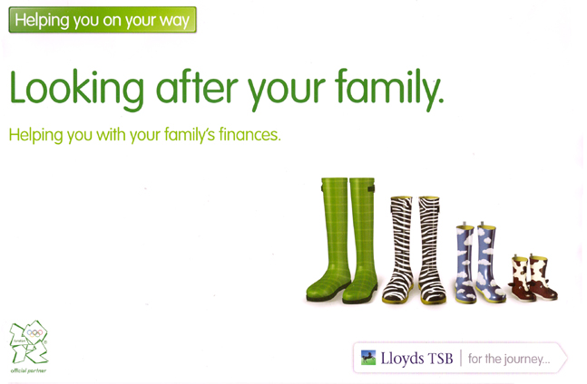 LLOYDS TSB, U.K.,  Autumn 2011.