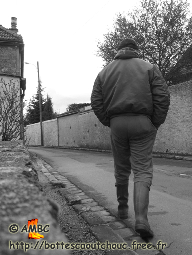 «From my childhood, I love rubberboots »