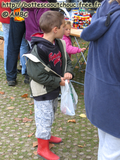 Kids in red wellies, 2009.