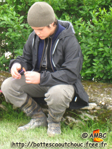 Kid in wellies / serious game, 2008.
