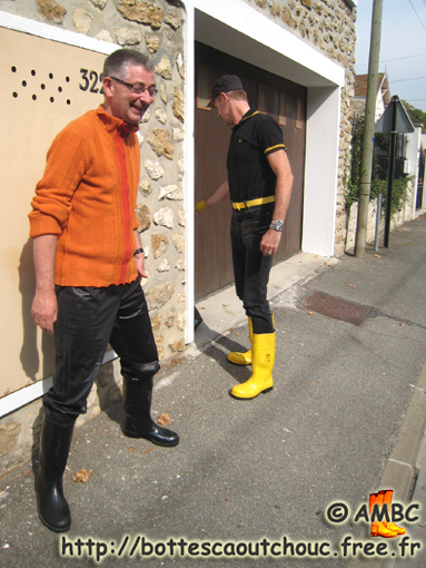 Both Ton in France, bottes caoutchouc, rubber boots, 2007.