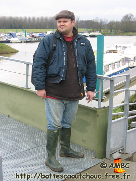 Philippe in Pont de Vaux, 2004.