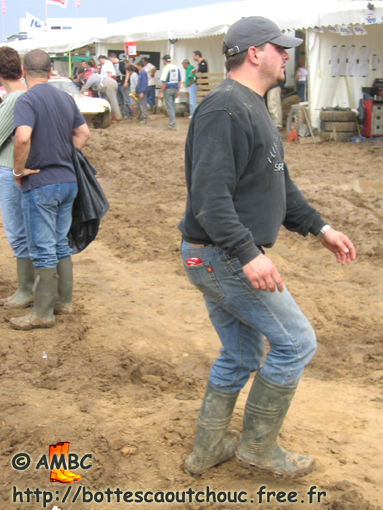  PVC booted participants. Gummistiefel, stivali di gomma, 2005.