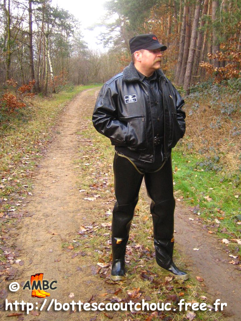 Hermann in the forest, 2005.