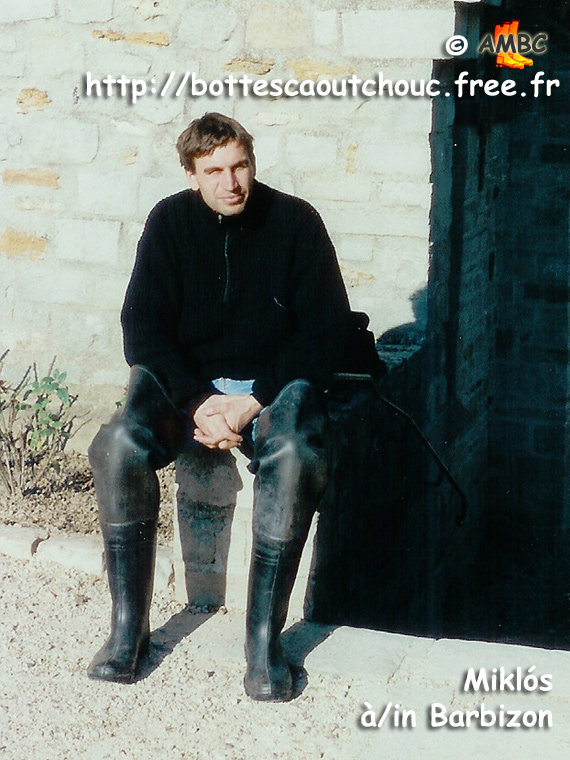 Miklos in Barbizon, 1997.