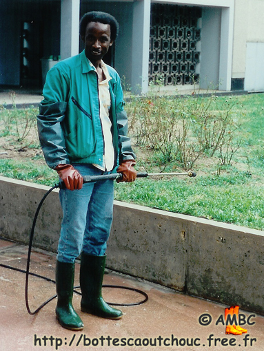 Concierge in Dammarie Les Lys, France, 1997.