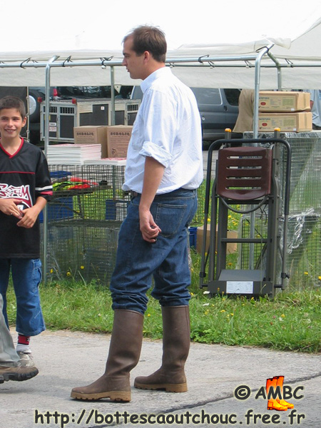 Wearing Le Chameau St Hubert in Libramont, Belgium.