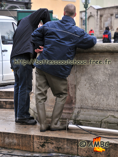 In Weimar, Germany; Gummistiefel, 2009.