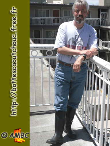 Heinz in San Francisco, Gummistiefel, 2010.