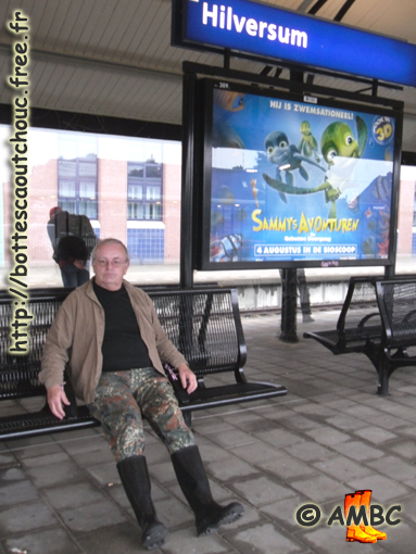 Franz in the Netherlands, Gummistiefel, 2010.